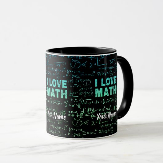 Mug Professeur De Mathématiques Ou Professeur De Mathé (Devant droit)