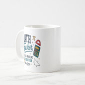 Mug Professeur de Mathématiques Résolveur de Problèmes (Devant gauche)