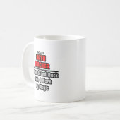 Mug Professeur de mathématiques...Travailler ma magie (Devant gauche)