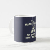 Mug Professeur de maths (Devant gauche)
