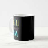Mug Professeur De Maths De Retour À L'École (Devant gauche)