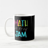 Mug Professeur De Maths De Retour À L'École (Gauche)