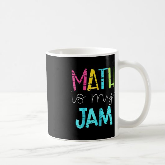 Mug Professeur De Maths De Retour À L'École (Droite)