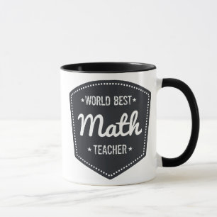 Mug Professeur de maths drôle - le meilleur professeu
