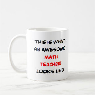 Mug professeur de maths, génial