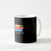 Mug Professeur De Maths Je Suis Enseignant En Maths (Devant droit)