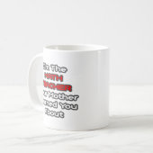 Mug Professeur De Maths...Mère Vous A Averti À Propos  (Devant gauche)