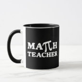 Mug Professeur de maths pi (Gauche)