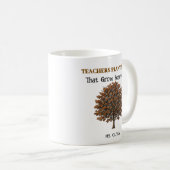 Mug Professeur de Merci - Enseignants Grandissent l'es (Devant droit)