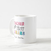 Mug Professeur de minuscules humains - Mignonne Colorf (Devant gauche)
