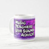 Mug Professeur de musique (Devant gauche)
