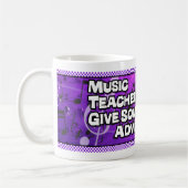 Mug Professeur de musique (Gauche)