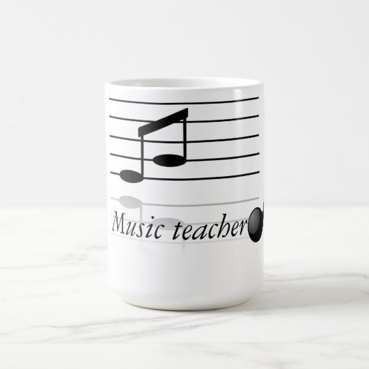 Mug Professeur de musique (Centre)