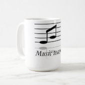Mug Professeur de musique (Devant gauche)