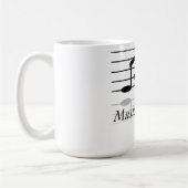 Mug Professeur de musique (Gauche)
