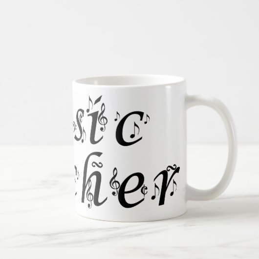 Mug Professeur de musique (Droite)