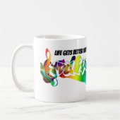 Mug Professeur de musique de guitare (Gauche)