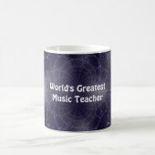 Mug Professeur de Musique le Plus Grand du Monde Fract (Centre)