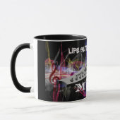 Mug Professeur de musique professionnelle vintage (Gauche)