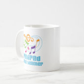 Mug Professeur de musique retraité (Devant gauche)
