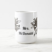 Mug Professeur de musique Vintage Sketch Instruments M (Centre)