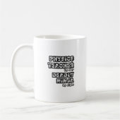 Mug Professeur De Physique De Jour...Mort Ninja De Nui (Gauche)