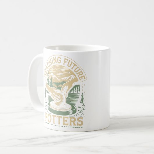 Mug Professeur de poterie (Devant gauche)