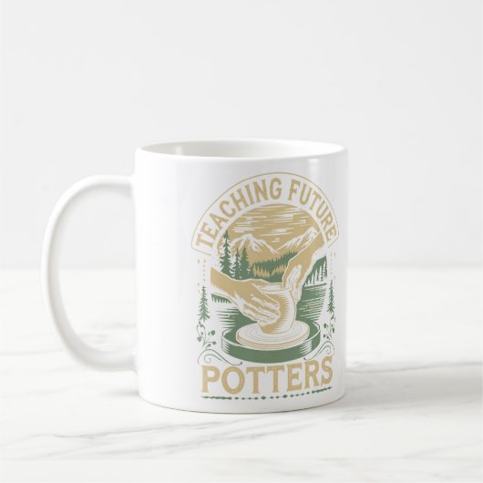 Mug Professeur de poterie (Gauche)