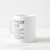 Mug Professeur de psychologie (Devant gauche)