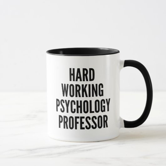 Mug Professeur de psychologie au travail difficile (Droite)