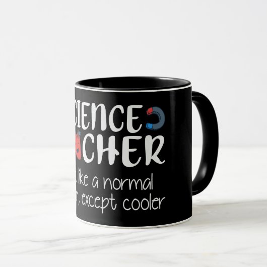 Mug Professeur de sciences (Devant droit)