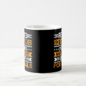 Mug Professeur de sciences à la retraite sous la nouve (Centre)