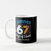 Mug Professeur de sciences a survécu 67 jours d'humour (Gauche)