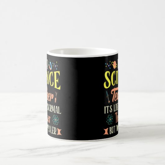 Mug Professeur De Sciences Comme Un Enseignant Normal  (Centre)