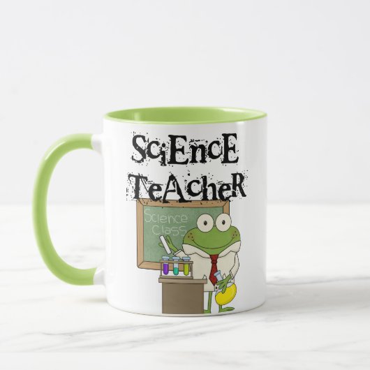 Mug Professeur de sciences de la grenouille (Gauche)