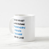 Mug professeur de sciences de l'atmosphère, génial (Devant gauche)