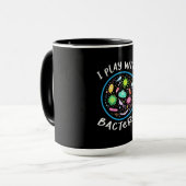 Mug Professeur de sciences de microbiologie (Devant gauche)