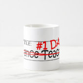 Mug Professeur de Sciences de papa du travail (Centre)