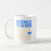 Mug Professeur De Sciences Femmes Mentor Et Ami À Étud (Gauche)