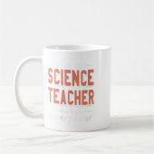 Mug Professeur de sciences femmes Superwer Funky Nerd (Gauche)
