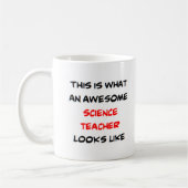 Mug professeur de sciences, génial (Gauche)
