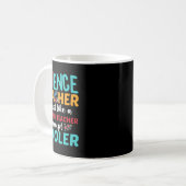 Mug Professeur de sciences sauf Byck plus cool à l'éco (Devant gauche)