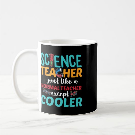 Mug Professeur de sciences sauf Byck plus cool à l'éco (Gauche)