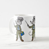 Mug Professeur de souris (Devant gauche)