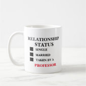 Mug Professeur de statut de relation (Gauche)