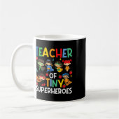 Mug Professeur de super-héros minuscules Funny Teach 1 (Gauche)