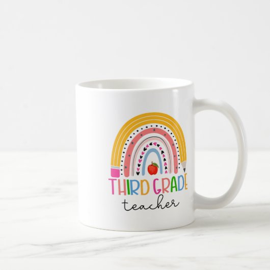Mug Professeur de troisième année Ck à l'école Boho Ra (Droite)