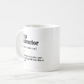 Mug Professeur de Yoga, Instructeur de Yoga, Classe de (Devant gauche)
