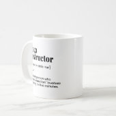Mug Professeur de Yoga, Instructeur de Yoga, Classe de (Devant gauche)