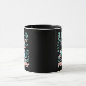 Mug Professeur d'école élémentaire squelette effrayant (Centre)